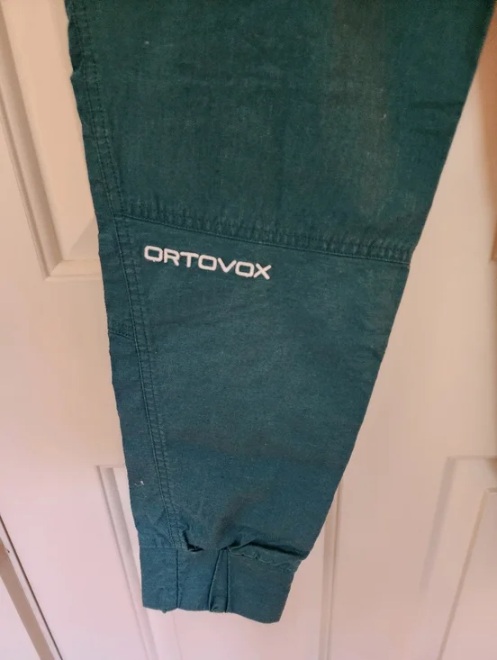 Ortovox Valbon Pant Size S pacific Green German Climbing Mountaineering Gorpcore - Picture 3 of 10